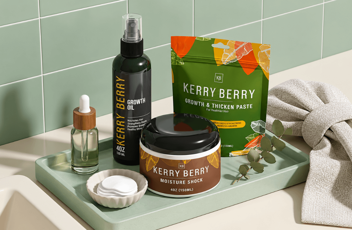 Kerry Berry Review: Growth Oil, Extra Strength, or the Full Kit? product view